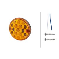 Blinkleuchte LED geschraubt Anbau HELLA VALUEFIT 12/24V