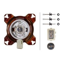Headlamp insert, right-hand driving lamp 24 V T4W halogen HELLA
