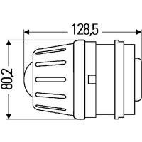 Scheinwerfer Halogen DE HELLA mit Abblendlicht für KUBOTA