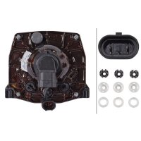 Hauptscheinwerfer DE re/li Halogen HELLA für u.a. AGCO, ClAAS, FENDT, DEUTZ-FAHR
