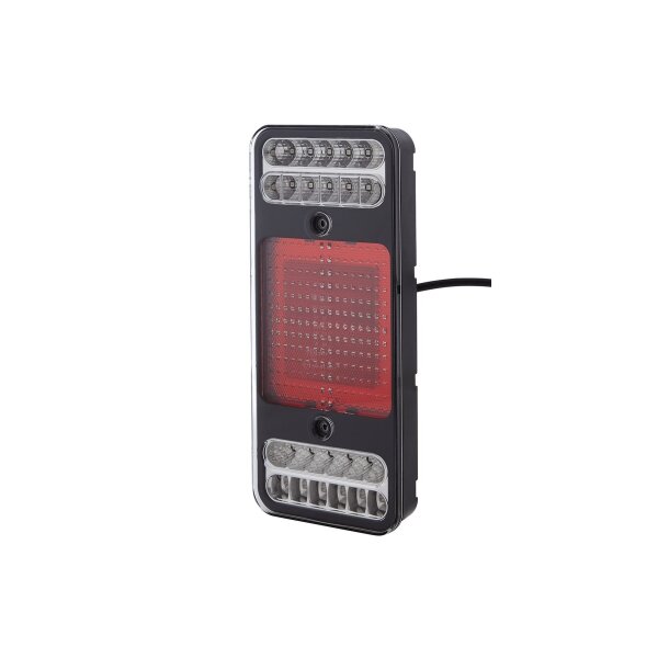 Rear Light right 12 V LED HELLA universally applicable for various vehicles
