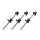 Headlight adjusting screw HELLA for AGCO