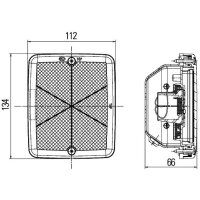 Rückfahrleuchte hinten LED HELLA 2ZR 013 236-311