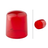 Rotating beacon lens red HELLA