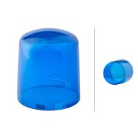 Rotating beacon lens blue HELLA