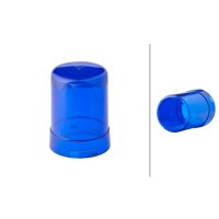 Rotating beacon lens blue HELLA