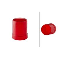 Rotating beacon lens red HELLA