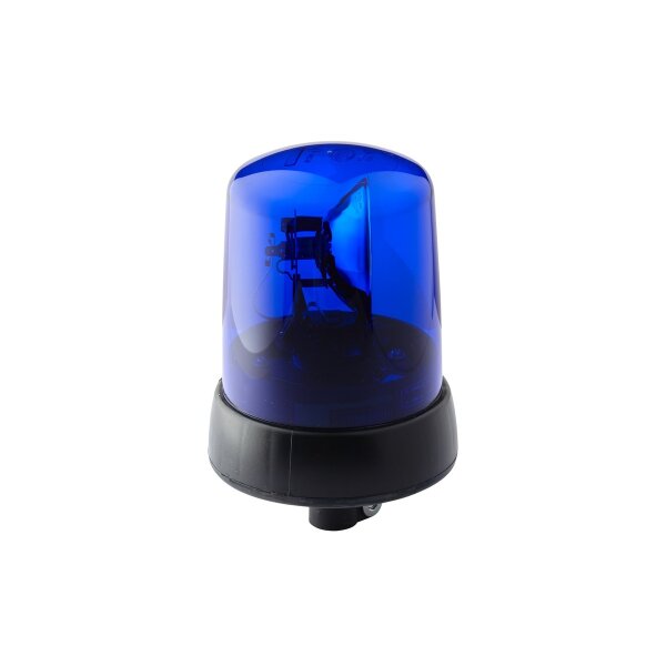 Rotating Beacon 12 V 55 W blue H1 Halogen HELLA universal for various vehicles