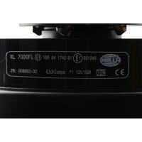 Rotating Beacon 12 V 55 W blue H1 Halogen HELLA universal for various vehicles