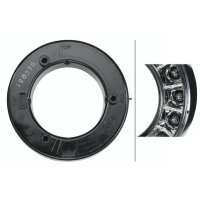 Rear fascia crystal clear HELLA