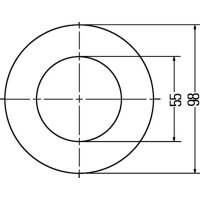 Rückleuchte rechts mit Bremslicht (LED) 24 V LED HELLA für AEBI