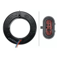 Rückleuchte links mit Bremslicht (LED) 12 V LED HELLA für DAF HEULIEZ SAME FERRARI DEUTZ-FAHR LANDINI WIESMANN KTM