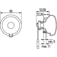 Blinkleuchte Halogen HELLA für HYMER
