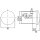 Rückfahrleuchte, 12V, mit Glühlampe HELLA 2ZR 302 252-047