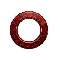 Heckblende rot HELLA für DAF