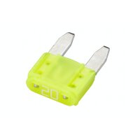 Fuse Mini flat plug fuse 20 A 8820-3 HELLA for LIEBHERR...