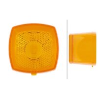 ECE-approved yellow (amber) HELLA HELLA VALUEFIT lens