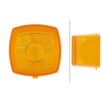 ECE-approved yellow (amber) HELLA HELLA VALUEFIT lens