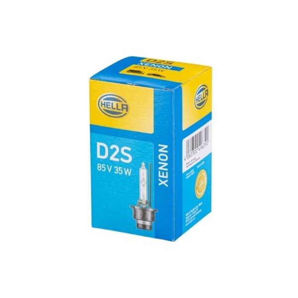 Bulb Headlight 85 V 35 W D2S Xenon P32d-2 HELLA for e.g. SCANIA 4