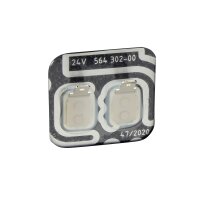 Mirror Glass Exterior Mirror left HELLA suitable for e.g. MERCEDES-BENZ