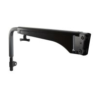 Left-hand exterior mirror bracket Ø 22 mm black HELLA