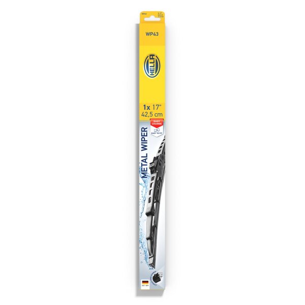 Scheibenwischer Wischblatt Bügelwischblatt vorne WP17 WP43 Metal 425mm HELLA