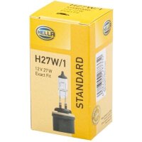 Bulb 12 V 27 W H27W/1 Halogen PG13 crystal clear HELLA...