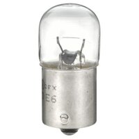 Bulb 12 V 5 W R5W BA15s crystal clear HELLA STANDARD for...