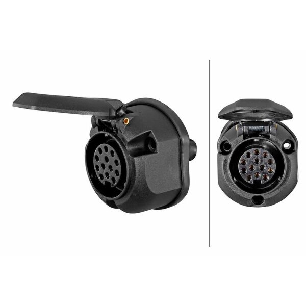 Socket HELLA for AEBI AUWÄRTER BMW IKARUS KÄSSBOHRER SCANIA TOYOTA VAN HOOL