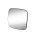 Mirror Glass Wide-Angle Mirror both sides 174 - 169 mm HELLA for e.g. MB VARIO