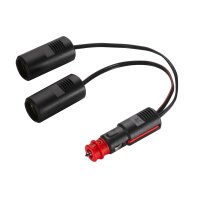 Cigarette Lighter Adapter 16 A 250 mm cable 12 - 24 V...