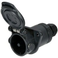 Steckdose 24 V Schraubkontakt 7-polig 7638-1 HELLA...