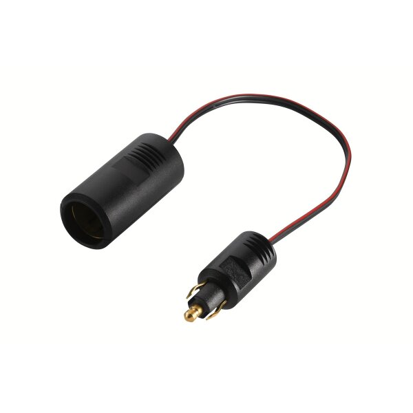Cigarette Lighter Adapter 8 A 250 mm cable 12 - 24 V HELLA for e.g. SCANIA