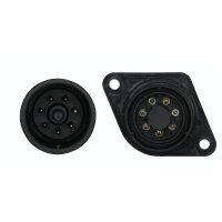 Steckdose 24 V Crimpkontakt 7-polig 7638-1 HELLA für u.a. JAEGER