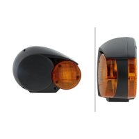 Headlight right 12 V T4W halogen HELLA suitable for CASE...