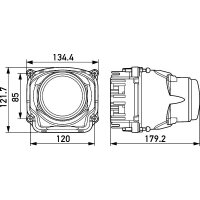 Scheinwerfereinsatz links LED DE Einbau HELLA für LAMBORGHINI PININFARINA
