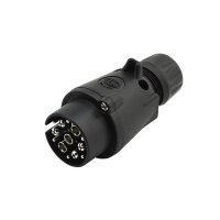 Stecker mit Schraubkontakt, 13 –polig, 20 A, 12 V...