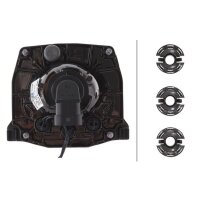 Hauptscheinwerfer Halogen DE FF Einbau HELLA für MERCEDES UNIMOG