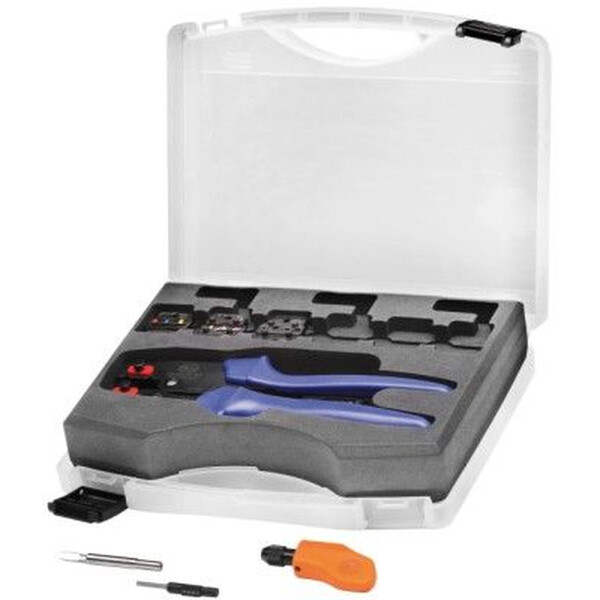 Crimpzangeneinsatz-Set Kunststoff schwarz/weiß Kunststoff HELLA universell