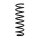 Suspension spring front axle Ø 12.5 mm 418 mm EIBACH for e.g. MB E-CLASS