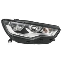Headlight right 12 V W5W halogen HELLA suitable for e.g. AUDI A6