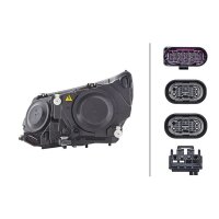 Hauptscheinwerfer rechts H7 DE HELLA für u.a. VW Tiguan