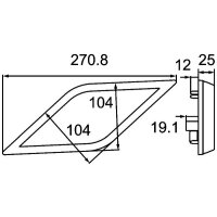 Blinkleuchte hinten links LED HELLA 2BA 013 331-071