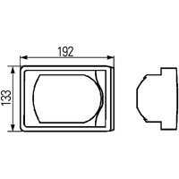 Blinkleuchte Blinklicht links / rechts, 24V, LED HELLA 2BA 345 982-041