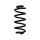 Suspension spring rear axle Ø 14.8 mm 308 mm EIBACH for AUDI A6 C6