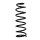 Suspension spring rear axle Ø 12.5 mm 410 mm EIBACH for CITROËN C8 and others
