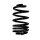 Rear suspension spring Ø 17 mm 285 mm EIBACH for e.g. RENAULT TRAFIC II