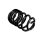 Suspension Spring rear coil spring Ø 17 mm EIBACH for e.g. NISSAN PRIMASTAR