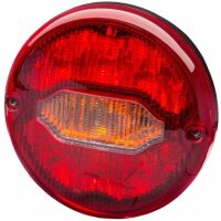 Rückleuchte rechts mit Blinklicht 24 V mit Hybridtechnologie P21W HELLA für DAF