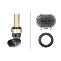 Sensor Kühlmitteltemperatur geklemmt 2-polig HELLA für u.a. CHEVROLET Aveo
